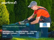 Hausmeister – Haustechniker – Gärtner – Reiniger Vollzeit / Teilzeit – (m/w/d) - Kiel