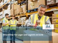 Mitarbeiter für Lager und Logisitk (m/w/d) - Emsbüren