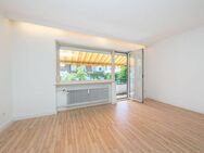 Schwabing: Helle 1-Zimmer-Wohnung im 3. OG mit TG, separater Küche und Südbalkon in Innenhoflage! - München