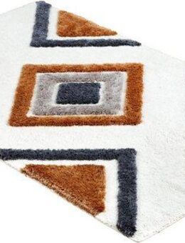 SCHÖNER WOHNEN-Kollektion Badematte Barbados 235, Höhe 17 mm, fußbodenheizungsgeeignet, Baumwolle, Viskose, rechteckig, kuschelweicher Badezimmerteppich, waschbar