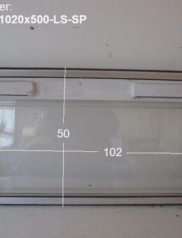 Wohnwagenfenster Resartglas ca102 x 50 mit Lüftungsschlitzen (zB Fendt / Tabbert) gebr. - Schotten Zentrum