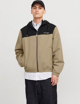 Jack & Jones Blouson JJELEGACY LIGHT JACKET HOOD NOOS mit Logo Schriftzug