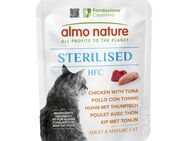 Sparpaket Almo Nature HFC Sterilised 24 x 50 g - Huhn mit Thunfisch
