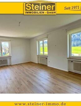 3-Zimmer-Wohnung ca. 90 m², renoviert, Küche, Freisitz, PKW-Stellplatz/Garage am Hof - Garmisch-Partenkirchen