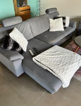 Moderne graue Couchgarnitur | Sofa | Wohnlandschaft - Langwedel (Niedersachsen)