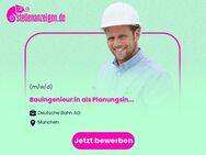 Bauingenieur:in als Planungsingenieur:in Straßenplanung - München