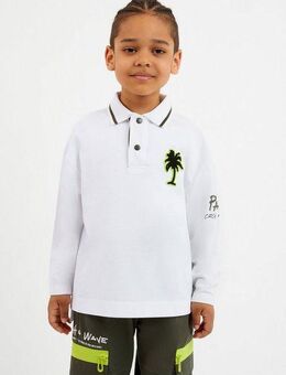 Gulliver Poloshirt mit modischen Kontrastprints