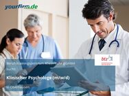 Klinischer Psychologe (m/w/d) - Oberhausen