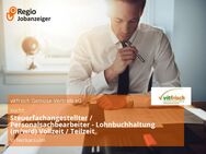 Steuerfachangestellter / Personalsachbearbeiter - Lohnbuchhaltung (m/w/d) Vollzeit / Teilzeit - Neckarsulm