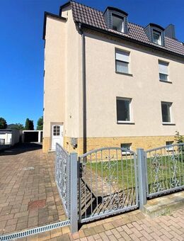 Schöne 3-Raum-Erdgeschosswohnung mit Einbauküche in Raguhn sucht neue Mieter! - Raguhn-Jeßnitz