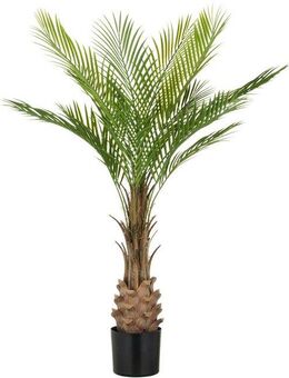 Kunstpalme Phönixpalme, Creativ green, Höhe 120 cm, mit naturgetreuen Palmwedeln