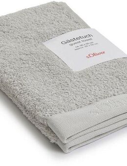 s.Oliver Gästehandtuch s.Oliver, Premium Qualität, 600 gr/m², auch als Sets erhältlich, Walkfrottier (1-St), große Farbauswahl, auch als Duschtuch, Waschhandschuh, Handtuch