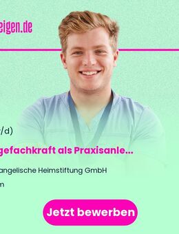 Pflegefachkraft als Praxisanleitung in voller Freistellung (m/w/d) - Ulm