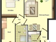 Demnächst frei! 3-Zimmer-Wohnung in Düsseldorf Heerdt - Düsseldorf