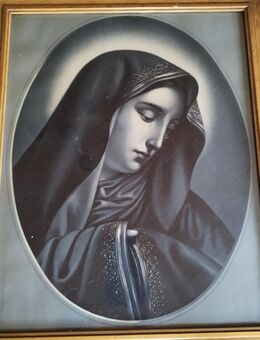 sehr altes Madonnenbild - Neunkirchen (Saarland)