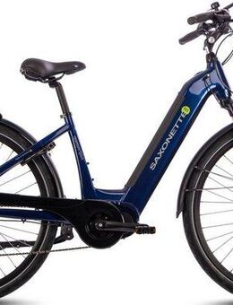 SAXONETTE E-Bike Trekkingrad Quantum Sport Wave, 10 Gang Shimano, Kettenschaltung, Mittelmotor, 540 Wh, Pedelec, Elektrofahrrad für Damen u. Herren