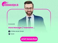 Store Manager / Teamleiter (m/w/d) - Essen