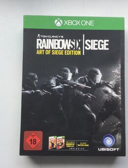 Microsoft XBox One Leer Box Spiel Tom Clancy‘s Rainbow Six Siege Art of Siege Edition ohne Spiel - Fulda