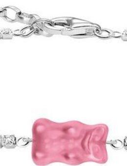 THOMAS SABO Armband THOMAS SABO x HARIBO: Tennisarmband mit Goldbär, mit Zirkonia (synth), Kristallglas