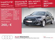 Audi A3, Limousine 30 TFSI, Jahr 2023 - Weinheim