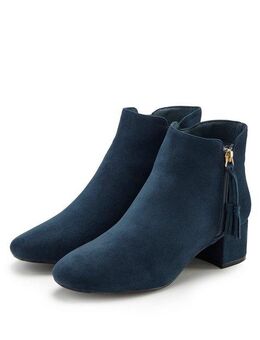 LASCANA Stiefelette Stiefel, Boots mit bequemem Blockabsatz VEGAN