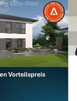 Aktion !! MODERNES WOHNHAUS MIT ELEGANTEM WALMDACH - Malervorbereitet inkl. Grundstück - Nastätten