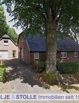 Frisch frei gewordenes Einfamilienhaus mit viel Platz und Garagenhaus in grüner Lage! - Oldenburg