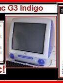 APPLE iMAC G3 Indigo (ca. 1998) + Zubehör (DESIGN - KLASSIKER) in 50667