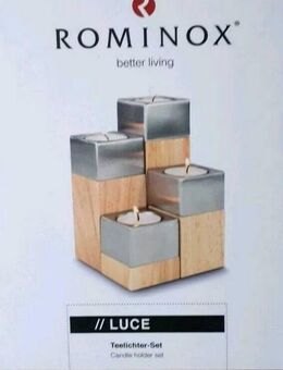 Teelichthalter "Luce" von ROMINOX 4 tlg. - München