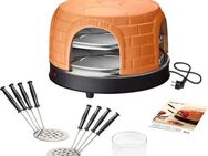 Emerio Pizzaofen PO-116124.1, Mini-Pizzaofen mit 3 Heizkreisläufen