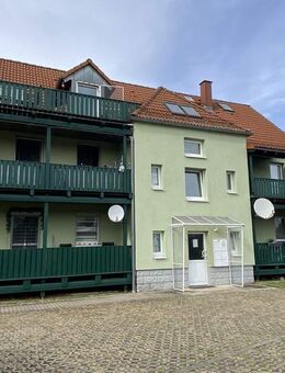 Charmante 2-Zimmer-Wohnung im Erdgeschoss mit Balkon in ruhiger Wohnlage von Riesa-Poppitz! - Riesa