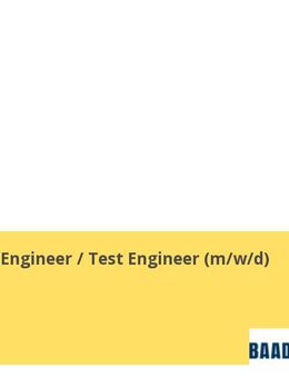 AI Systems Engineer / Test Engineer (m/w/d) - Lübeck