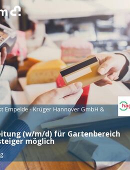 Bereichsleitung (w/m/d) für Gartenbereich - Quereinsteiger möglich - Ronnenberg