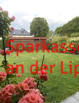 STADTNAHE WOHNLAGE MIT GARTEN, GARAGE UND STELLPLATZ - Lünen