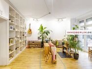 IMMOBERLIN.DE - Fabelhafter Kindergarten oder schöne Wohnung mit Terrasse & Hofgarten im Gleimviertel - Berlin