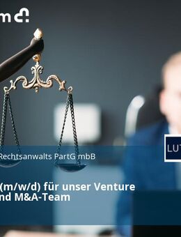 Assistenz (m/w/d) für unser Venture Capital- und M&A-Team - München