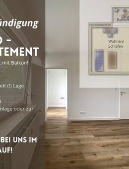 *Vorankündigung* Frisch saniertes Studio-Appartement in Top-Lage * sofort frei - Vechta