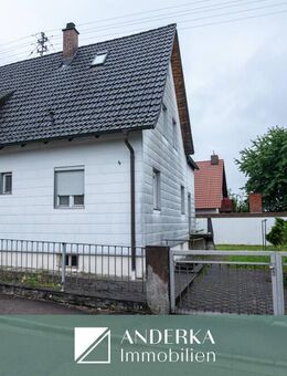 Renovierungsobjekt mit Potenzial: Doppelhaushälfte in Krumbach wartet auf Ihre Ideen! - Krumbach (Schwaben)