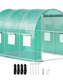 Tunnel-Gewächshaus mit Bogendach – Ihr mobiler Garten Set4524514 in 42105