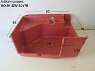 Duschwanne / Duschtasse ca. 80 x 70 Wohnwagen / Wohnmobil terracotta gebraucht (zB 460 BJ91) - Schotten Zentrum
