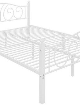 OTTO home Metallbett LUND Landhausbett Bett Märchenbett Prinzessinbett, Träume wie im Märchen: Dein romantisches Metallbett in 2 Breiten