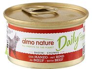 5 + 1 gratis! 6 x 85 g Almo Nature Daily Menu - Häppchen mit Rind