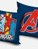 Marvel Avengers Rächer Velours Kissenbezug 40x40 cm in 24536