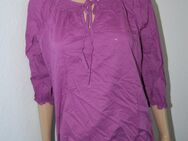 Box#83 TCM Tunika Shirt Halbarmshirt Blusenshirt Bluse lila M 40 Gummibündchen - Mühlberg (Elbe)