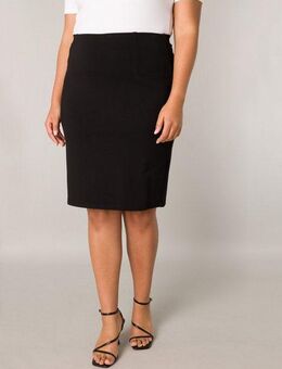 Base Level Curvy Bleistiftrock kniefrei mit Viskose und Stretch