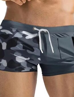 Badehose Camouflage Patchwork Herren Größe M - Fulda