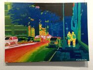 An der Straße Acryl abstrakt (AMOS Nr. 26) - Stuttgart