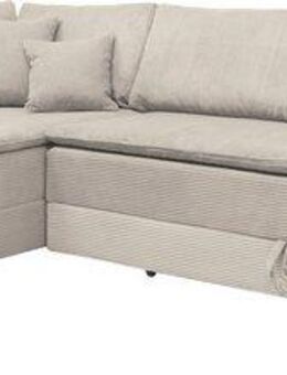 INOSIGN Ecksofa Night & Day L-Form mit Dauer-Schlaffunktion, Cord-Bezug!, inklusive Bettfunktion und Bettkasten