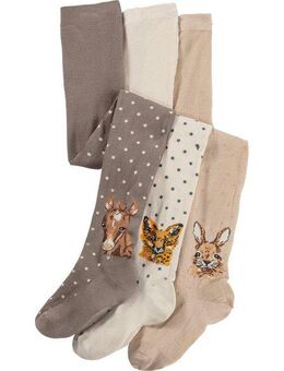H.I.S Strickstrumpfhose (Packung 3 St) mit Tiermotiven