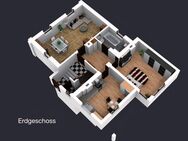 Erstbezug nach Sanierung mit Einbauküche: Stilvolle 2-Zimmer-Hochparterre-Wohnung - Frankfurt (Main)